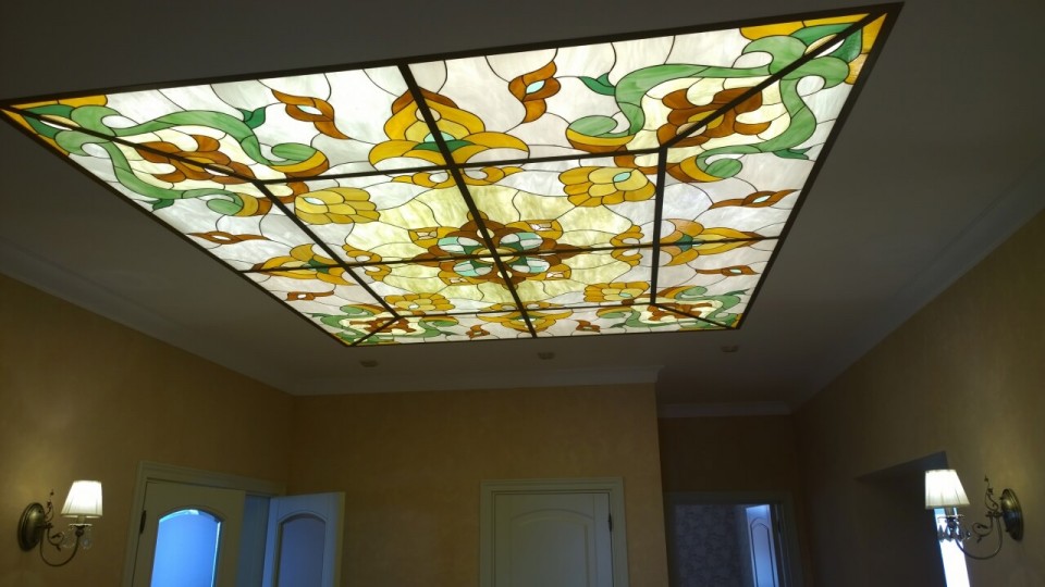 Заказать световой потолок с фотопечатью в г. Коммунистический